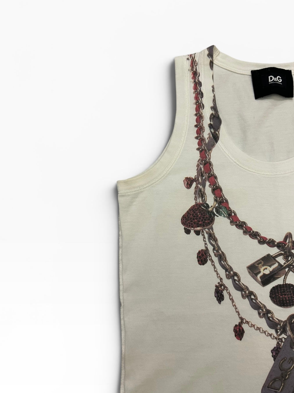 Dolce & Gabbana Layered Necklace Tank