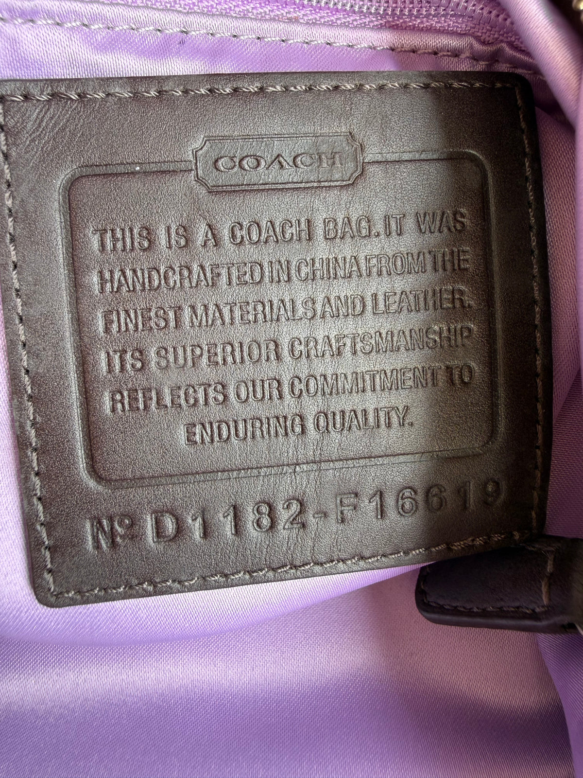 Coach Signature Sateen Large Brooke Bag D1182-F16619