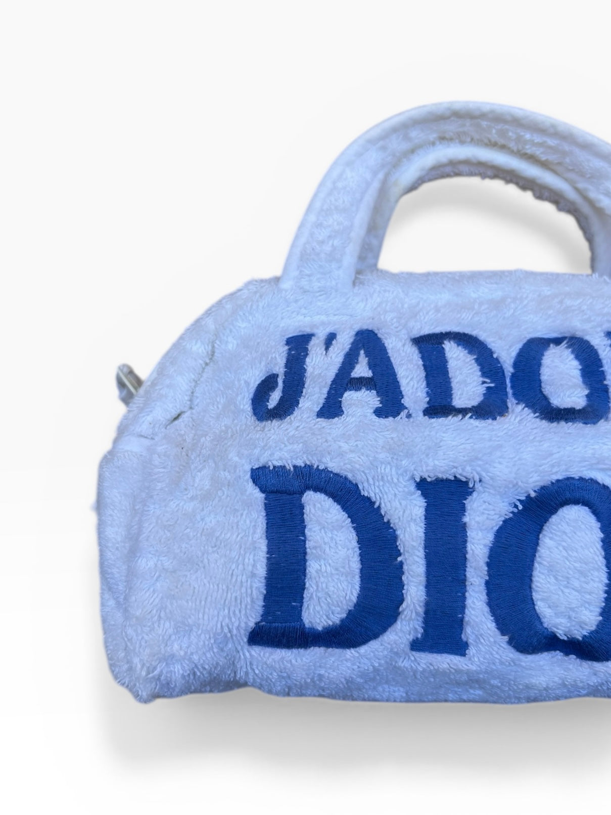 Christian Dior Terry Cloth Bag