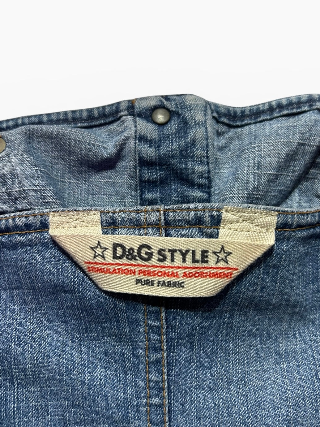 Dolce & Gabbana Denim Bustier