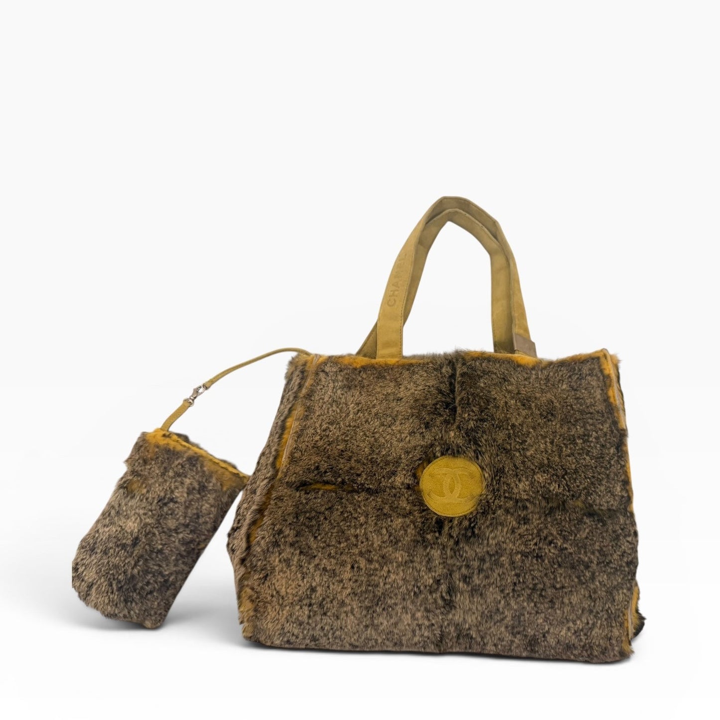 Chanel Rabbit Fur Shoulder Bag
