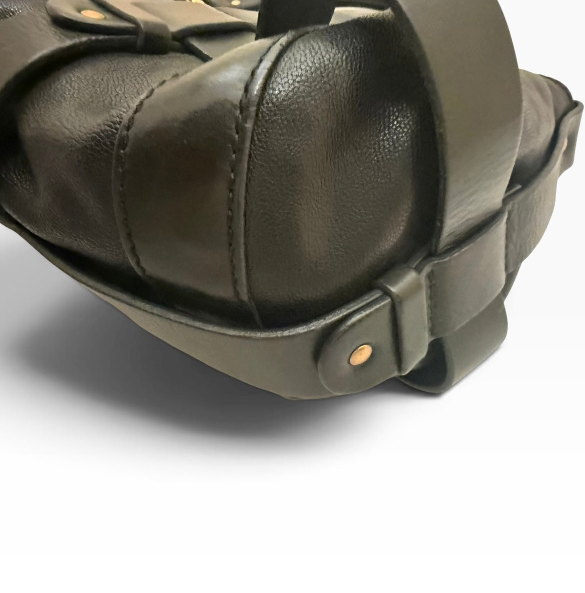Chloé Kerala Equestrian Black Leather Horse Charm Bag 2005