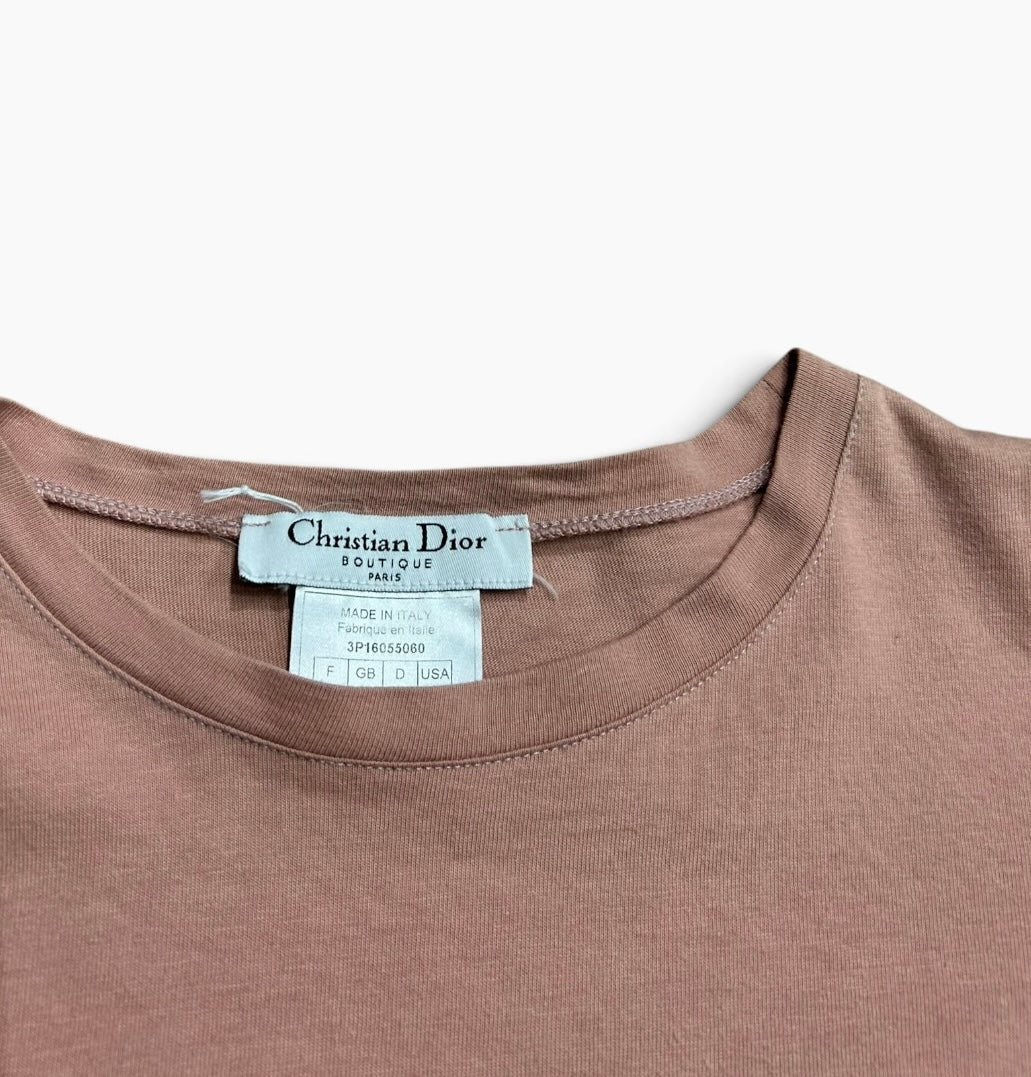 Vintage Christian Dior Lace-Up Sleeve Top