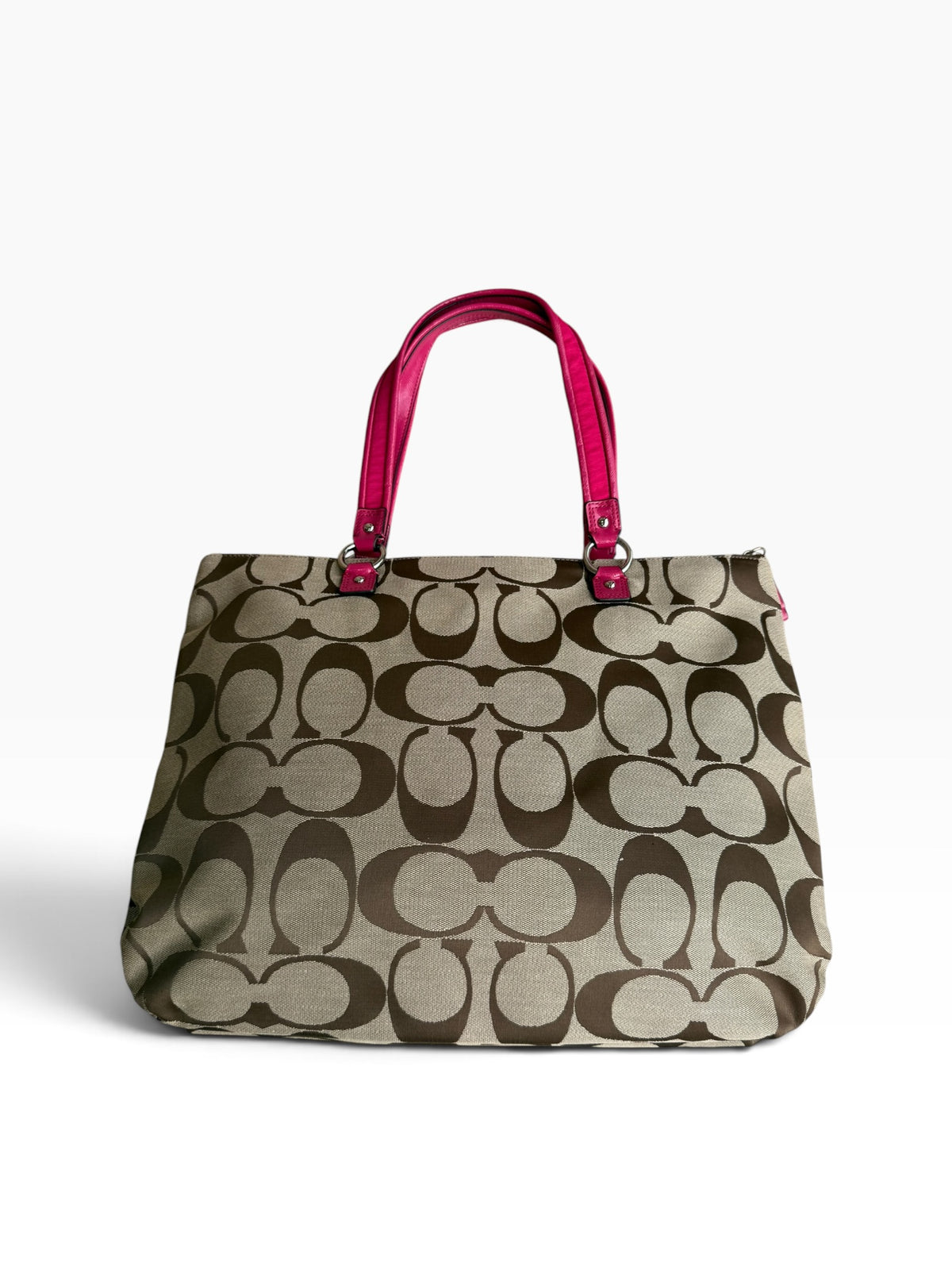 Vintage Coach Poppy Signature Tote F22947
