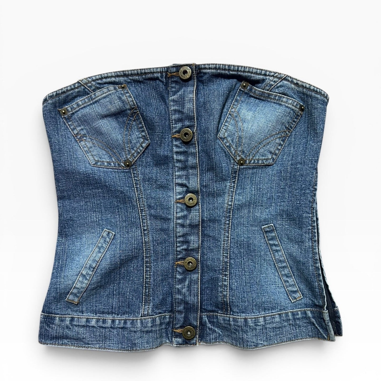 Dolce & Gabbana Denim Bustier