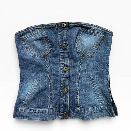 Dolce & Gabbana Denim Bustier