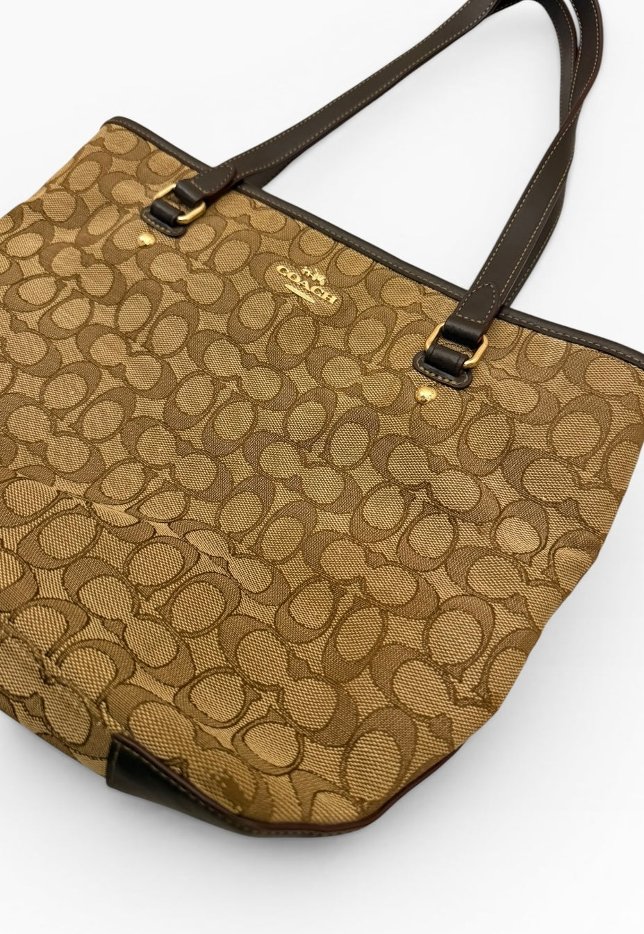 Coach Monogram Tote