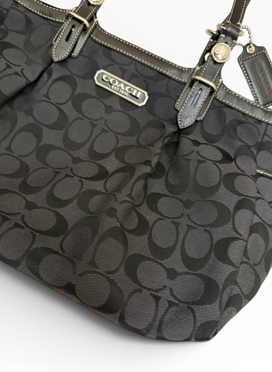 Coach Signature East West Shoulder Bag