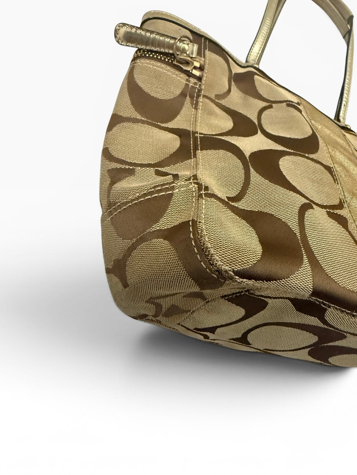 Coach Gold Tote