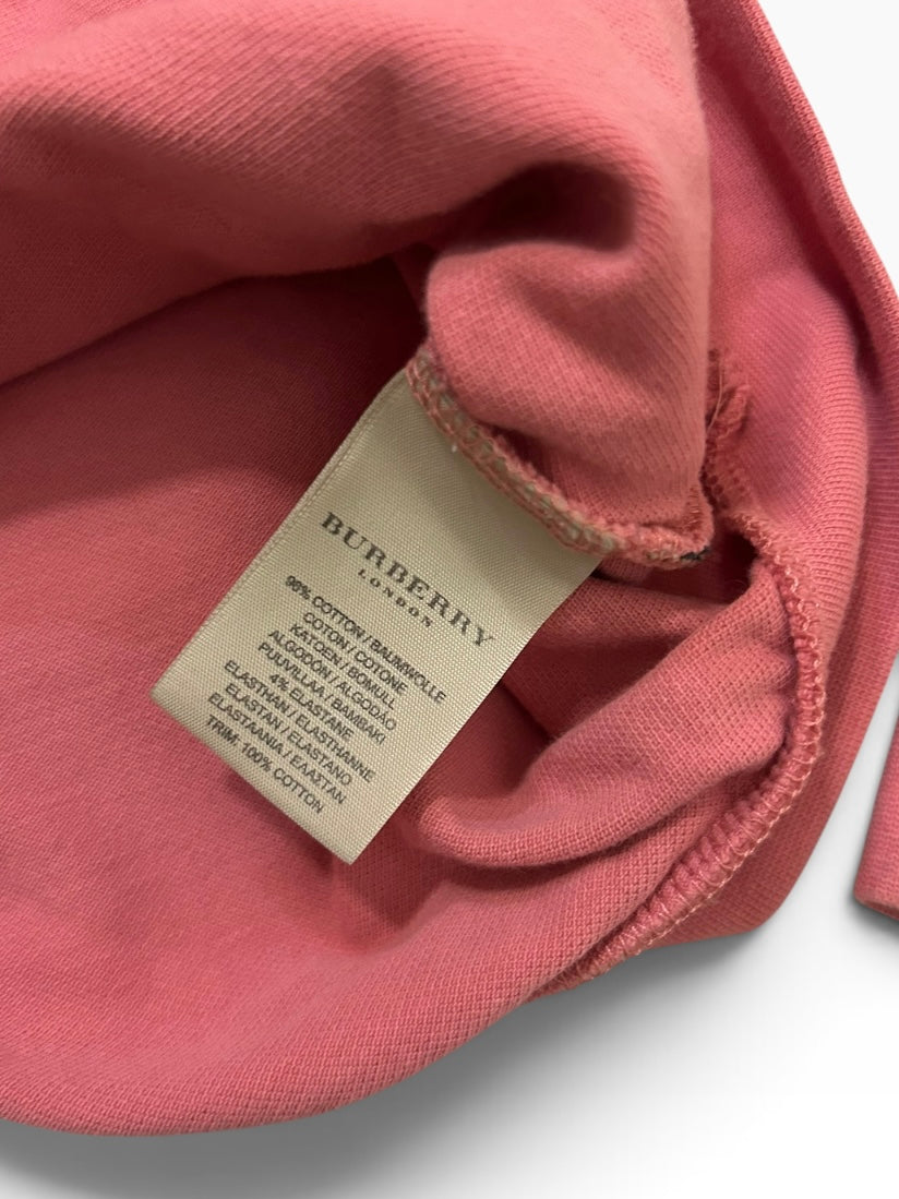 Burberry Baby Pink Zip Up
