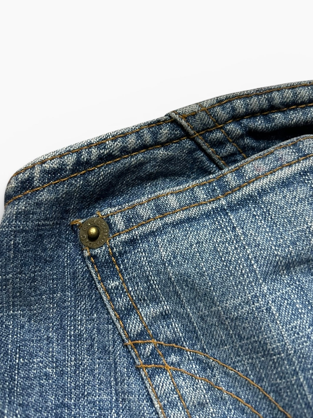Dolce & Gabbana Denim Bustier