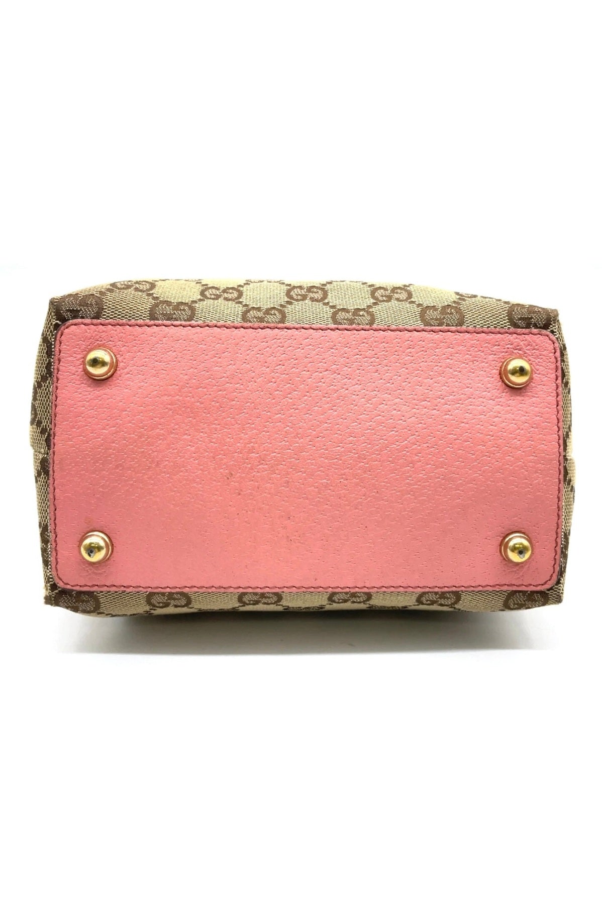 Gucci Eclipse Pink Leather Monogram Shoulder Bag