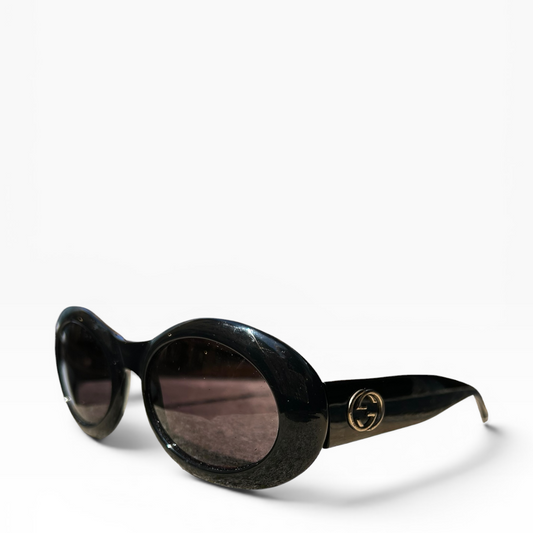 Gucci Oval GG Sunglasses