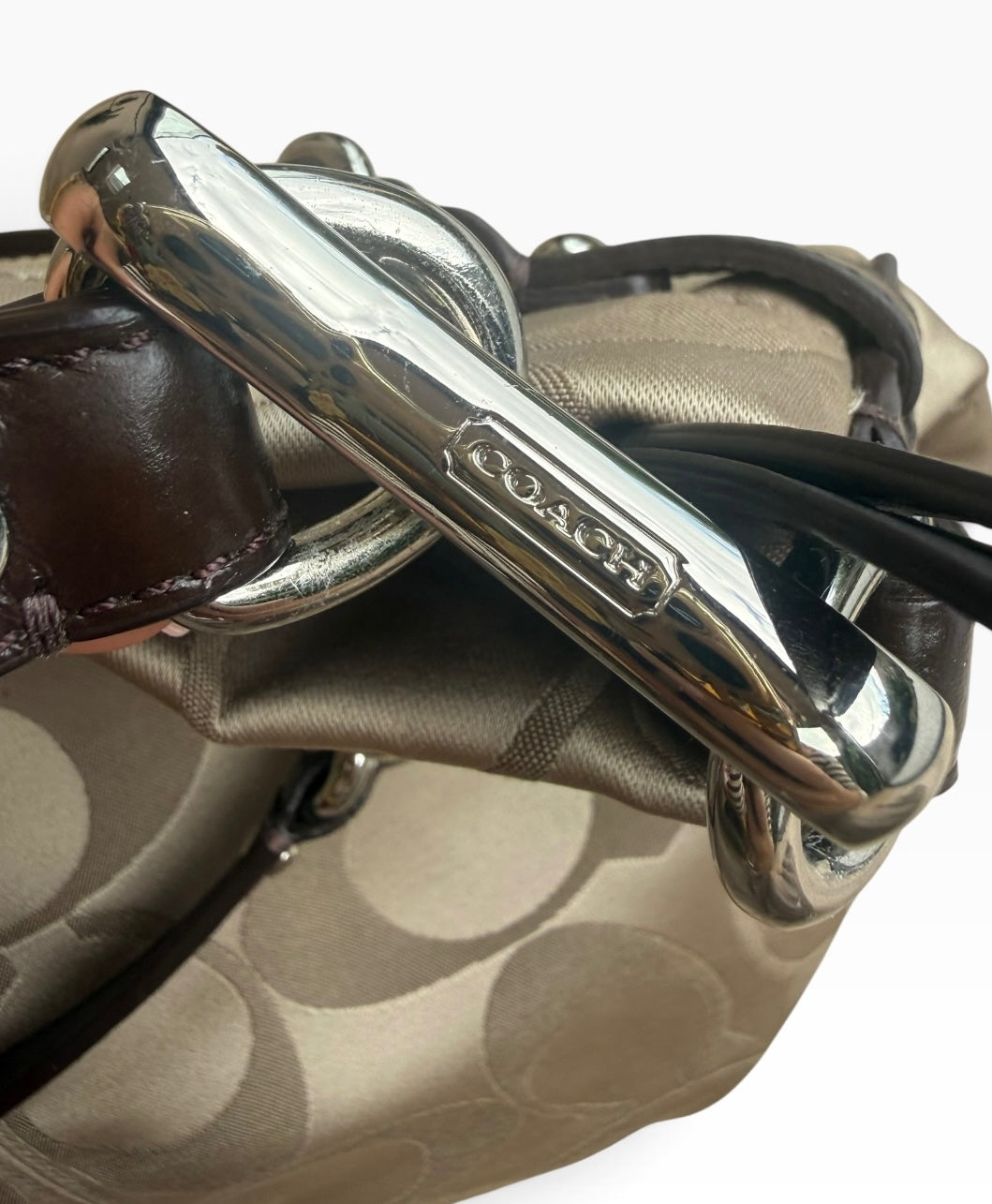 Coach Signature Sateen Large Brooke Bag D1182-F16619