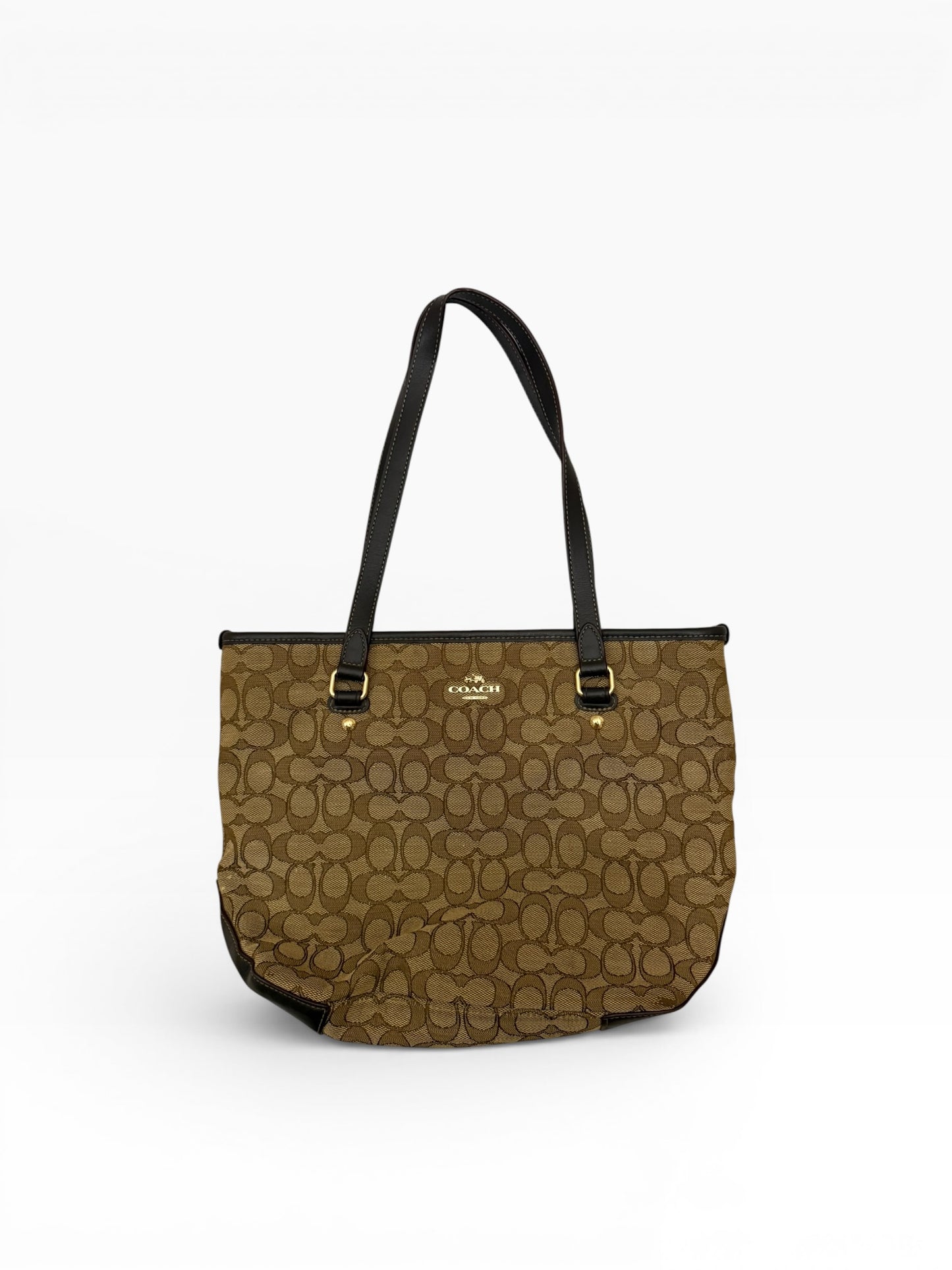 Coach Monogram Tote