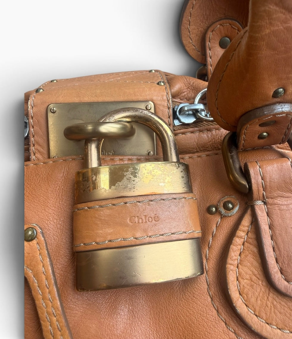 Vintage Chloé Paddington Leather Bag
