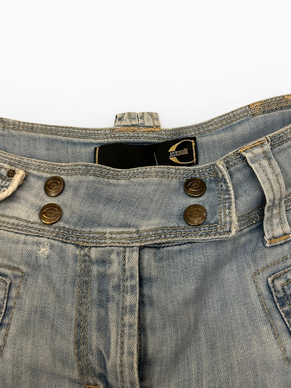 Just Cavalli Buckle Capris
