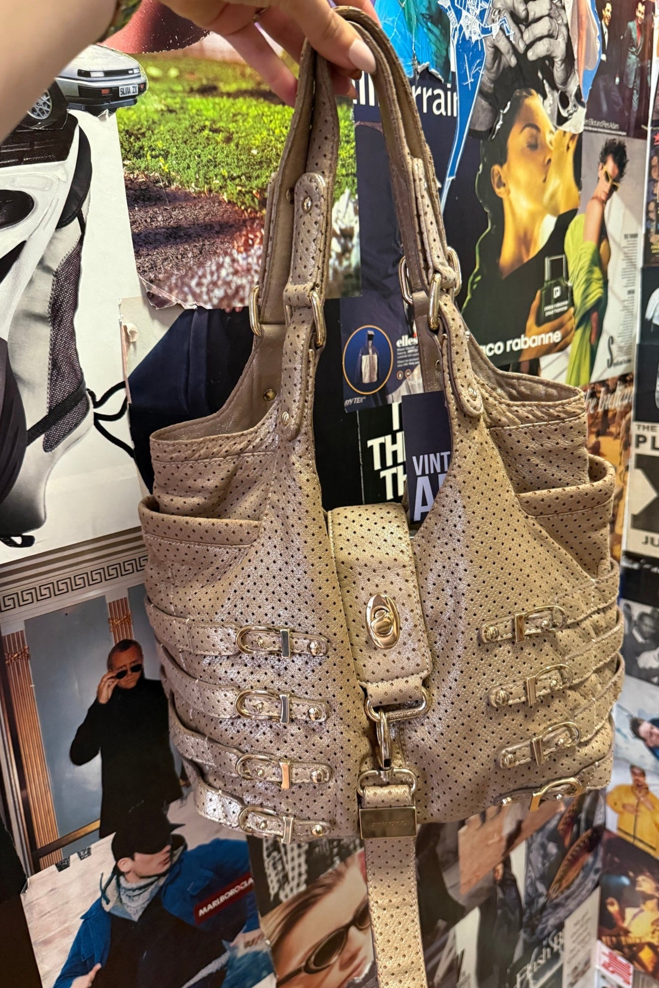 Jimmy Choo Vintage Bree Shoulder Bag