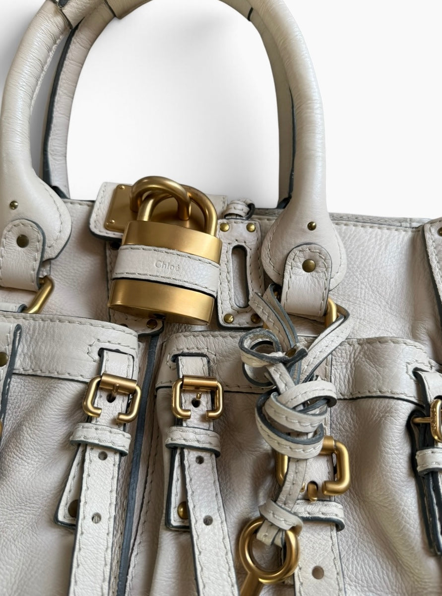 Chloe Paddington Buckle Shoulder Bag