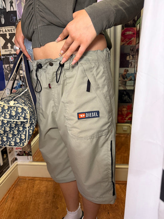 Diesel Long Drawstring Shorts