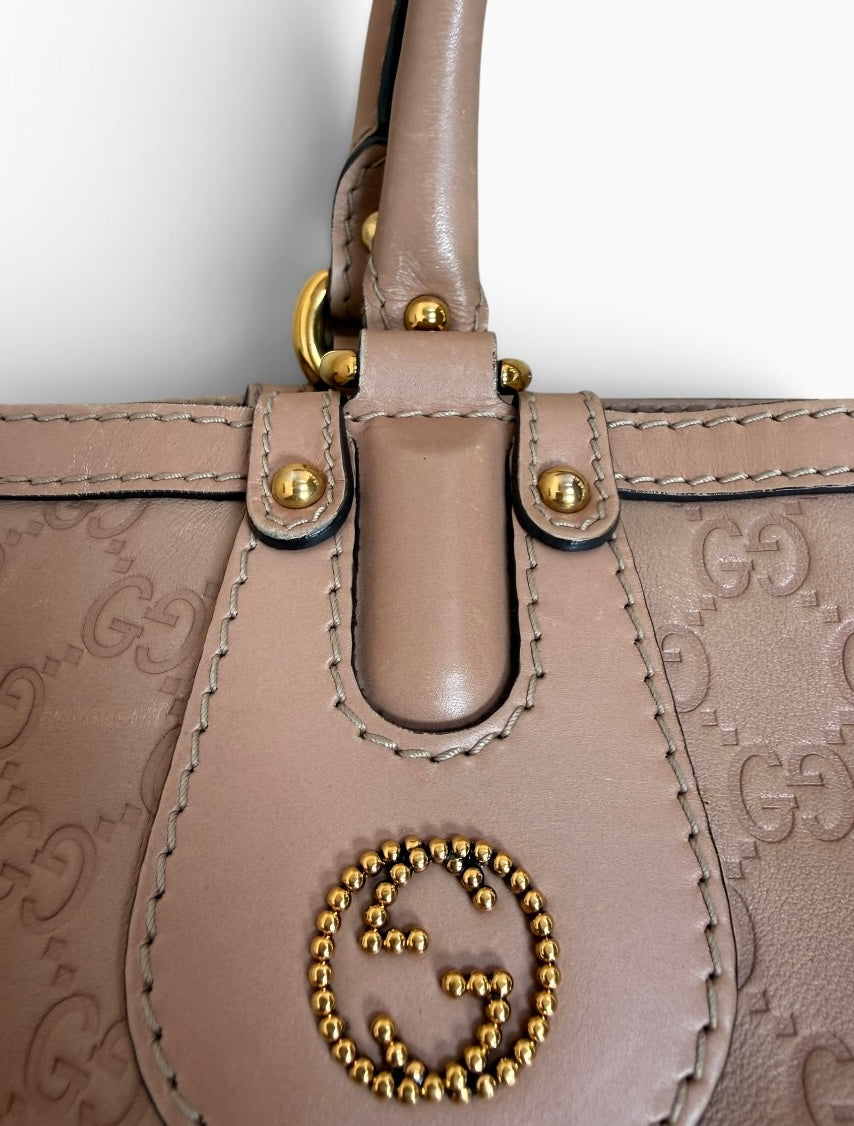 Gucci Guccissima Leather Tote Bag