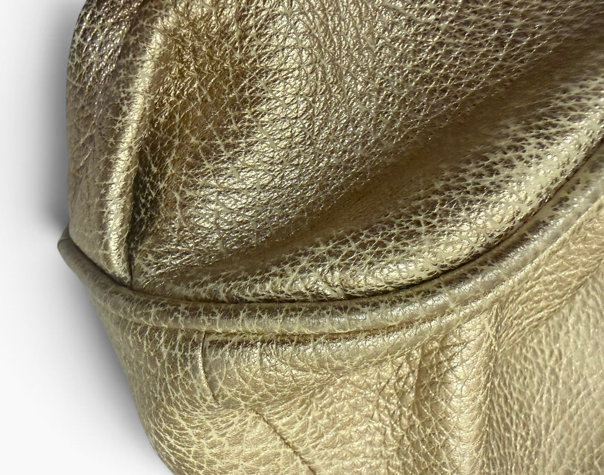 Chloe Ethel Metallic Gold Bag