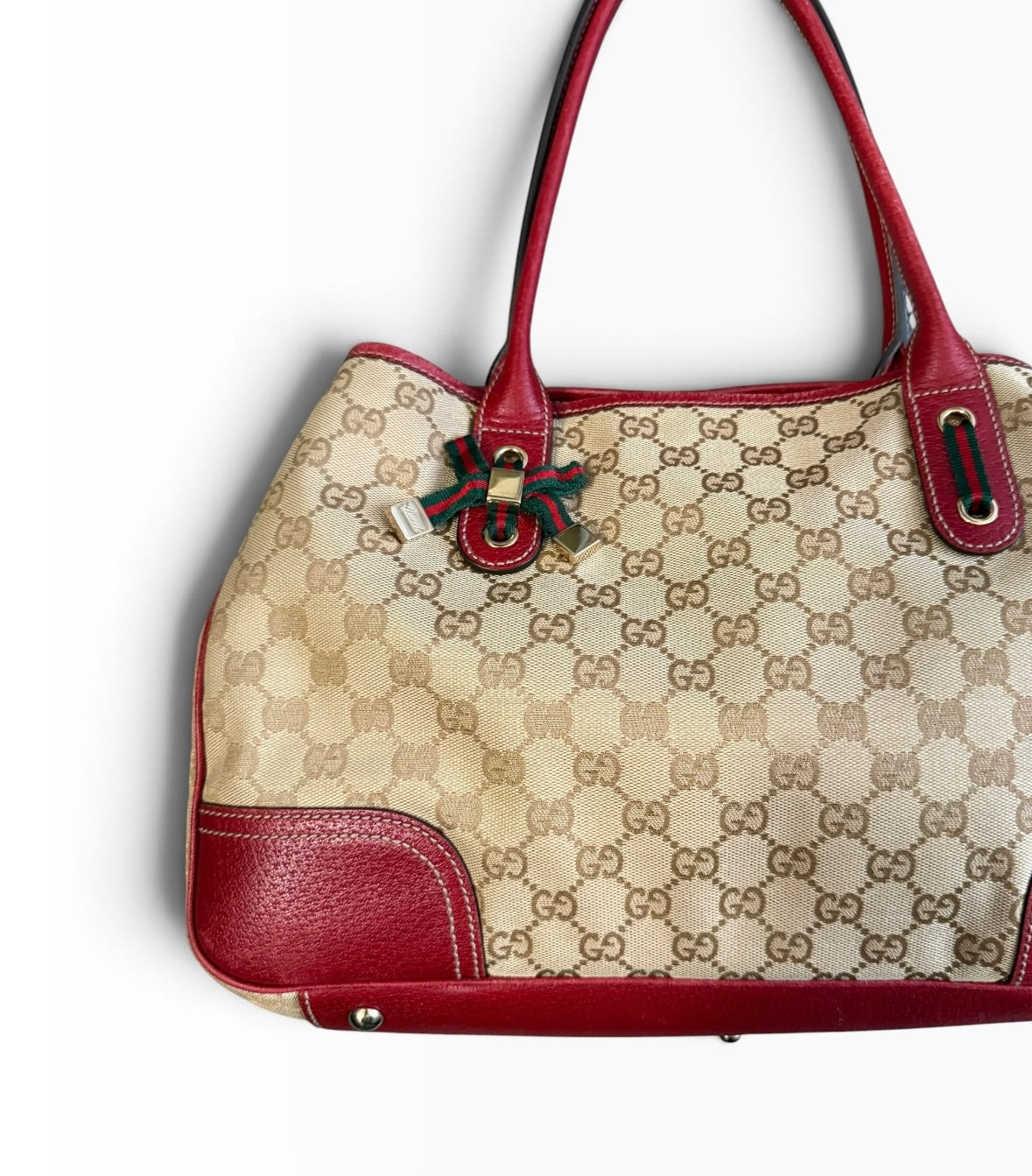Gucci Canvas Web Princy Bag