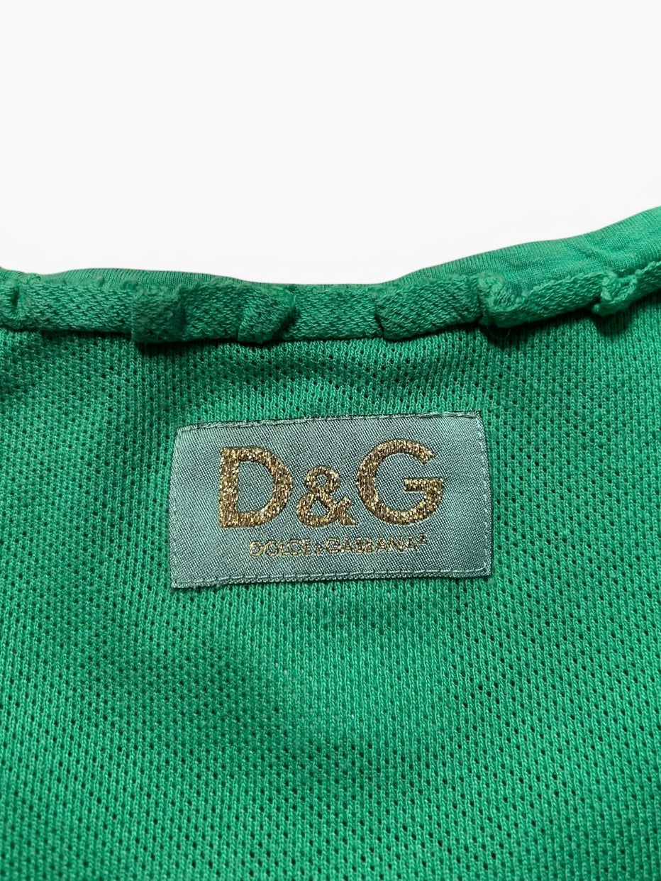 Dolce & Gabbana Ruffle Tank Top