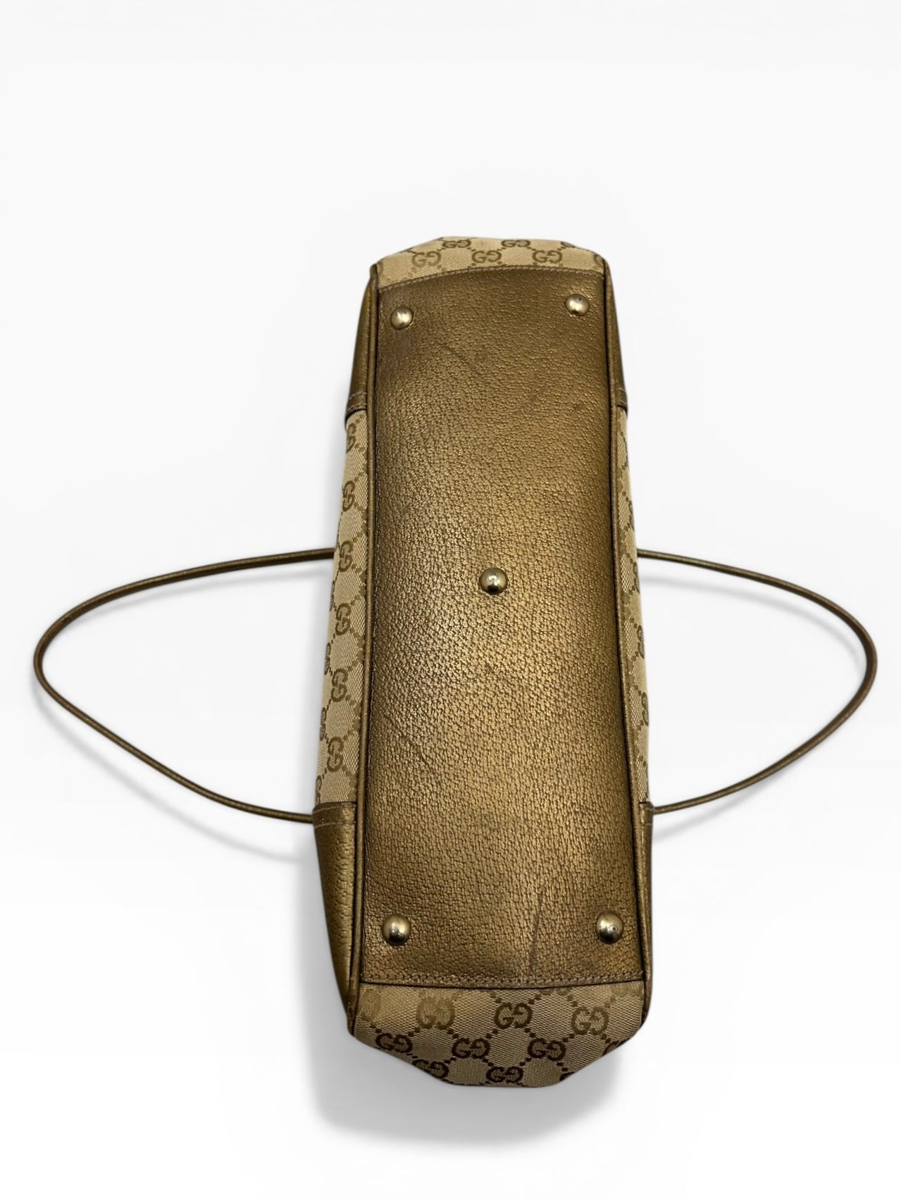 Gucci Monogram Tote Shoulder Bag