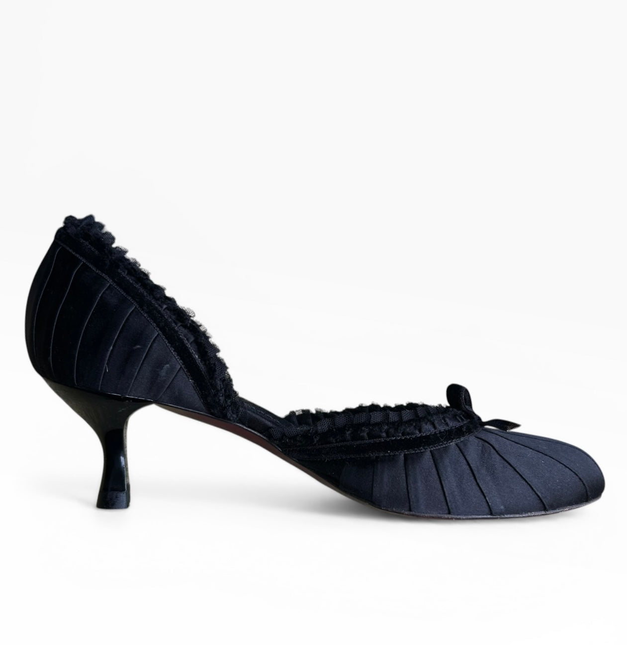 Louis Vuitton Kitten Heel Pumps