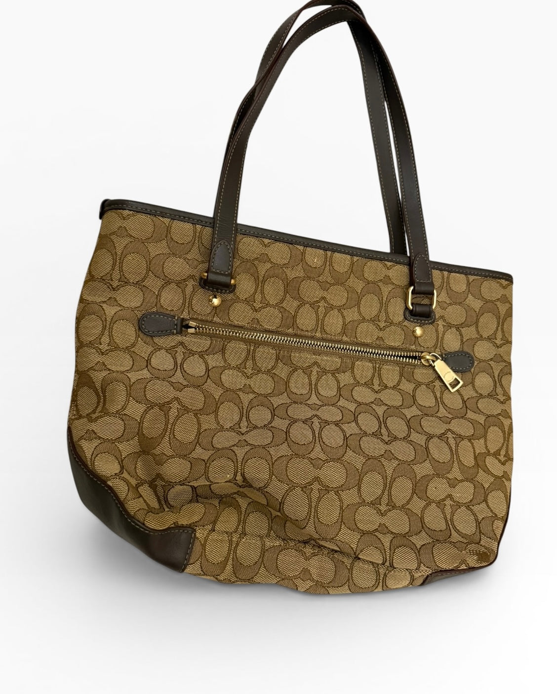 Coach Monogram Tote