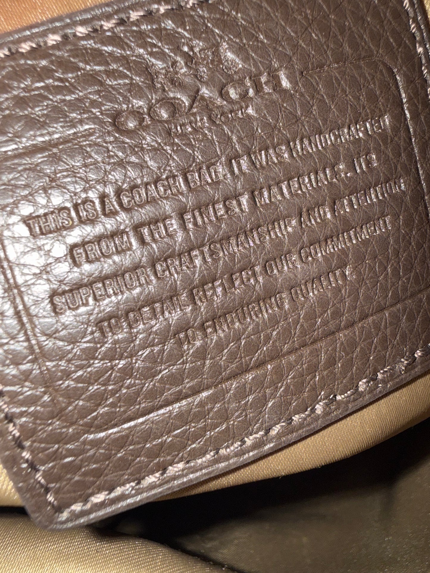 Coach Park Hobo Tote