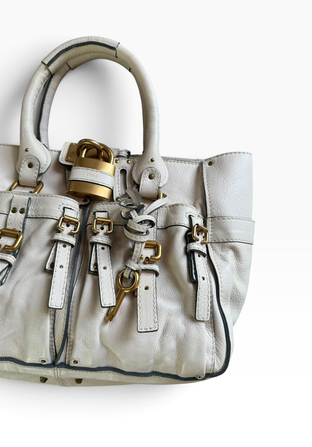 Chloe Paddington Buckle Shoulder Bag