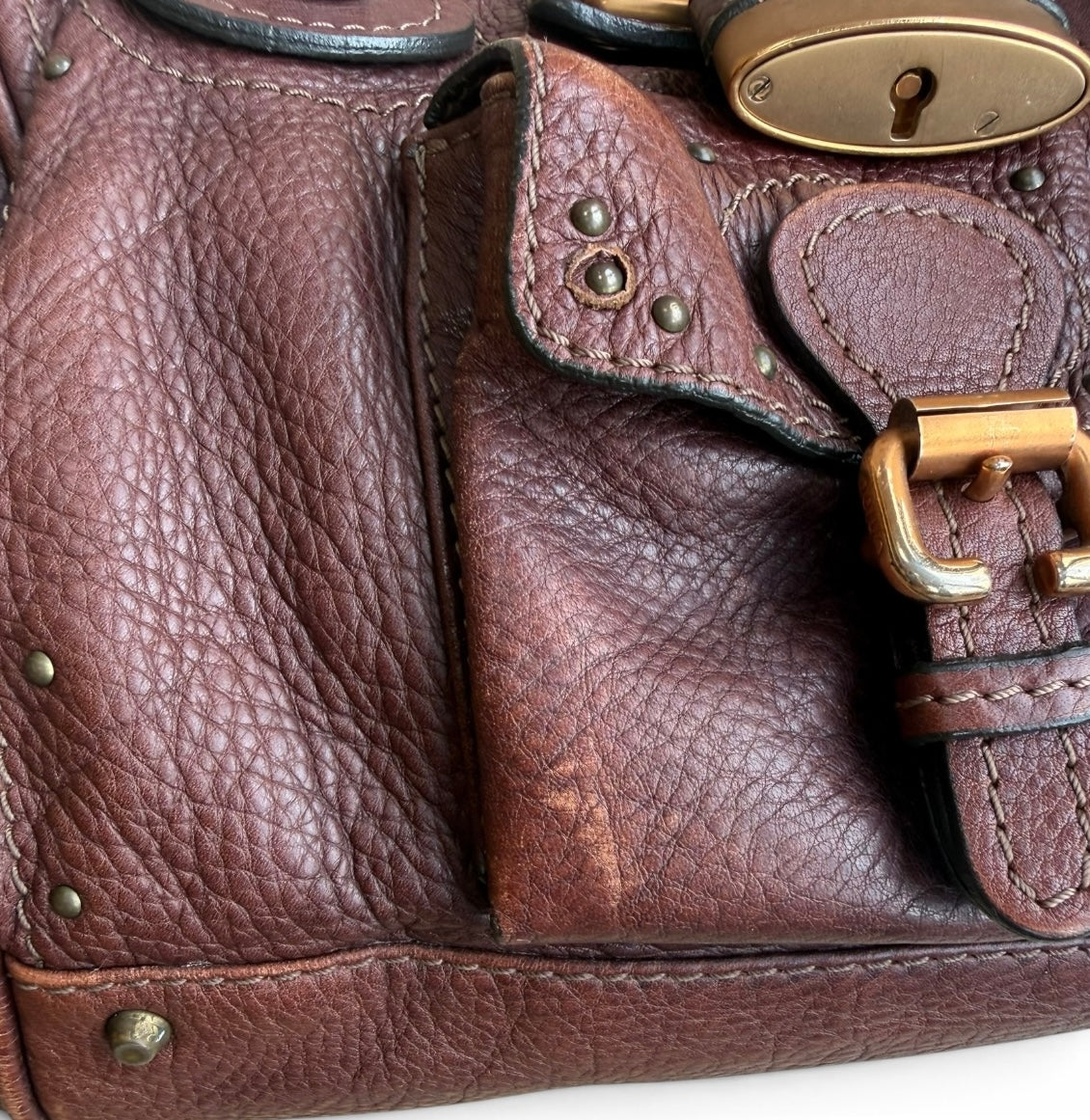 Vintage Chloé Paddington Leather Bag