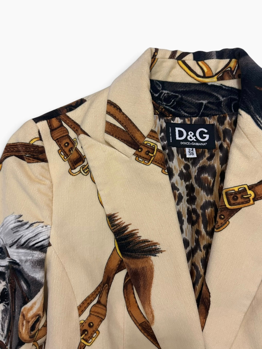 Dolce & Gabbana Equestrian Blazer