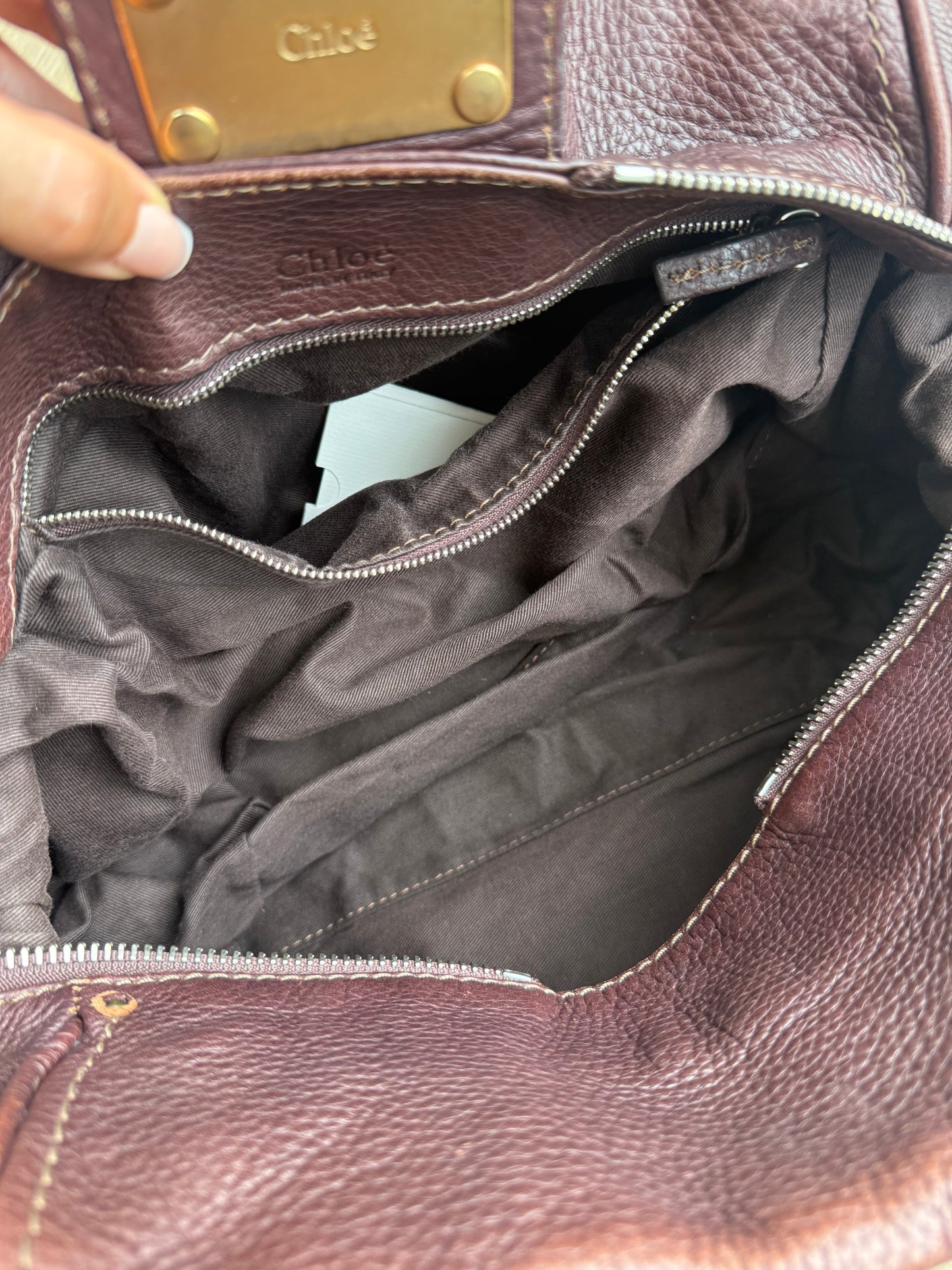 Vintage Chloé Paddington Leather Bag