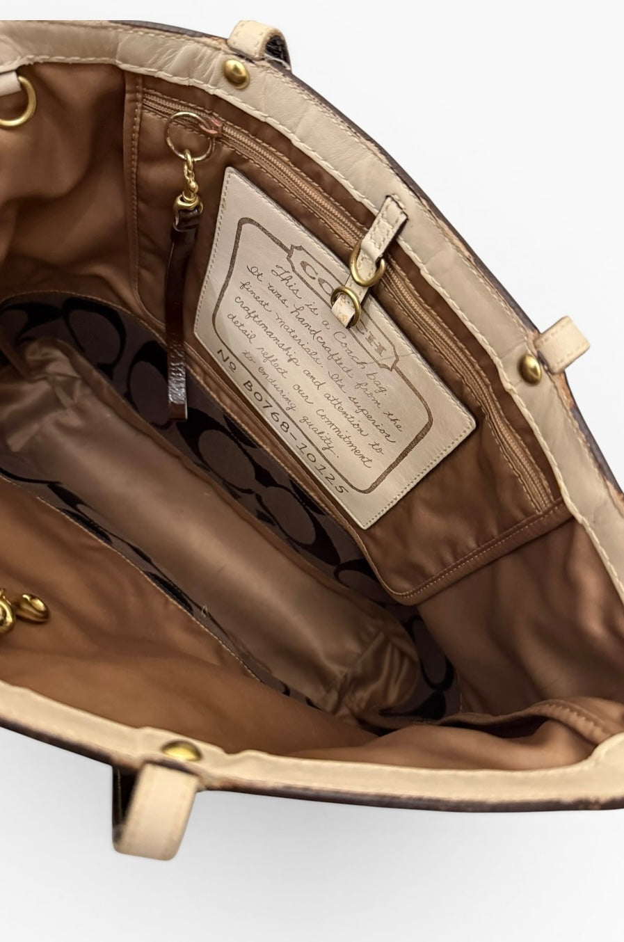Coach Signature Tote