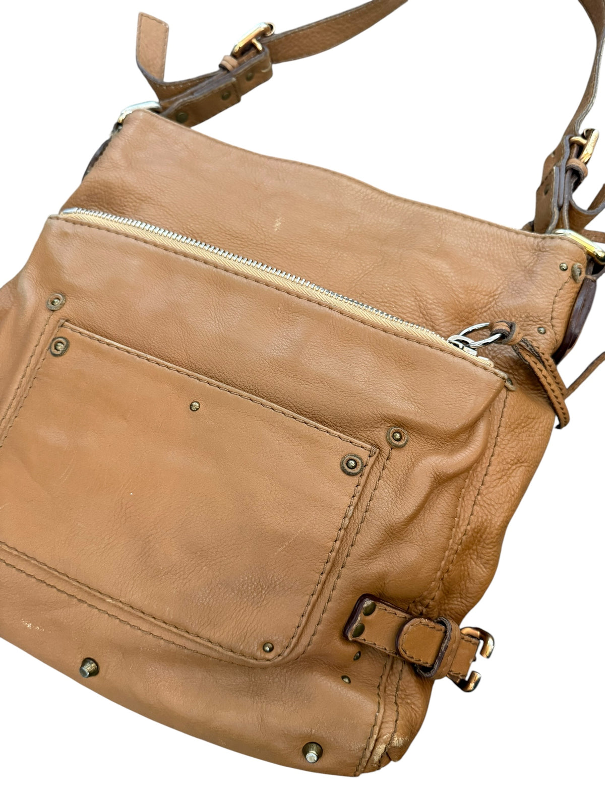 Chloé Paddington Tan Leather Shoulder Bag
