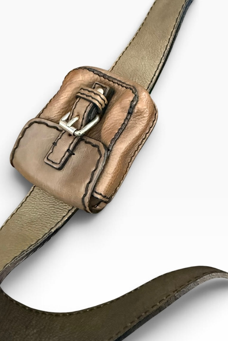 Chloé Edith Leather Satchel Bag – Taupe