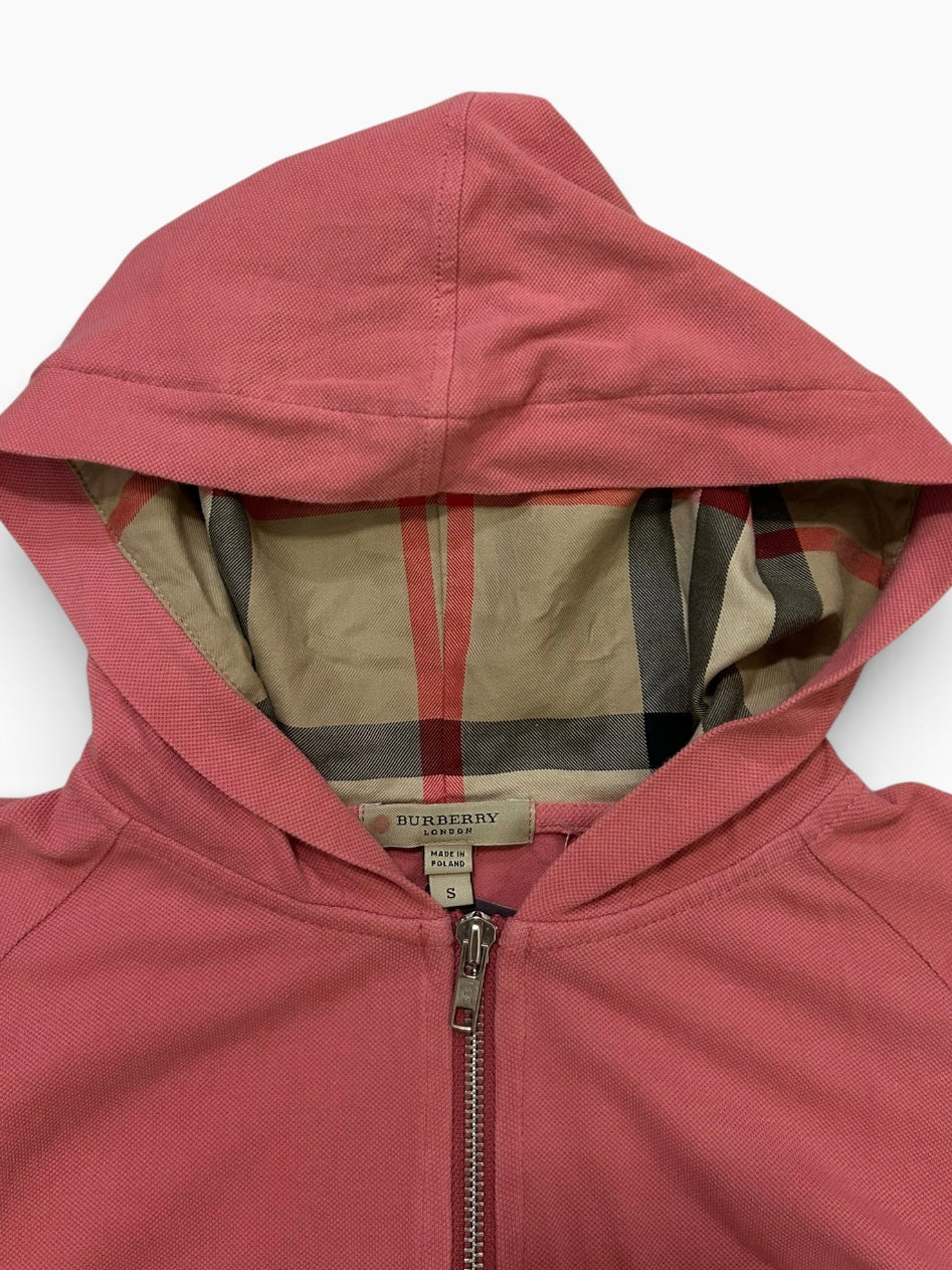 Burberry Baby Pink Zip Up