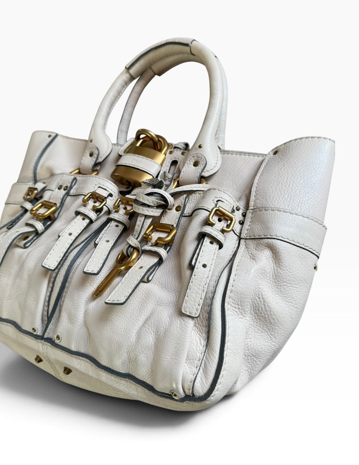 Chloe Paddington Buckle Shoulder Bag