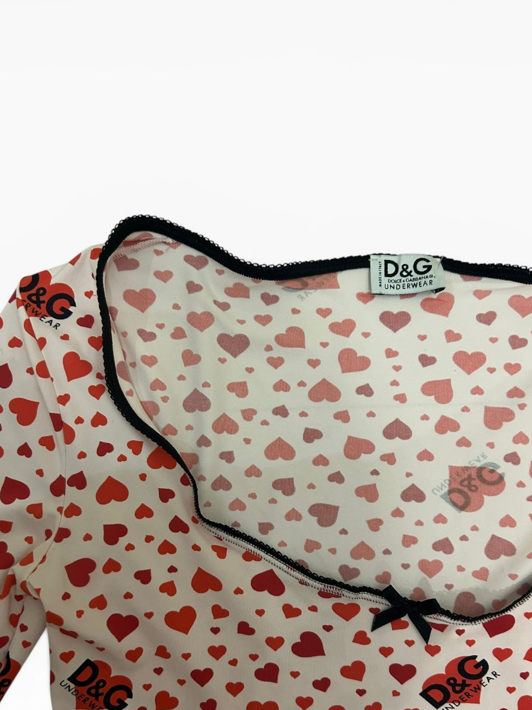 Dolce & Gabbana Heart Print Longsleeve