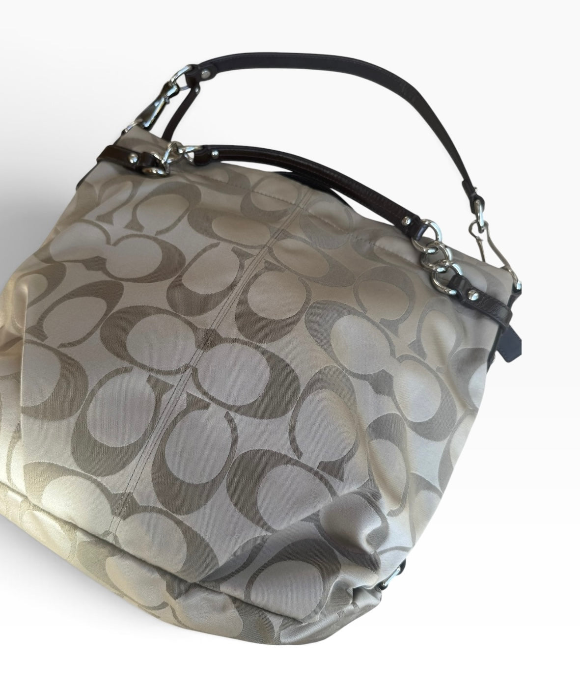 Coach Signature Sateen Large Brooke Bag D1182-F16619