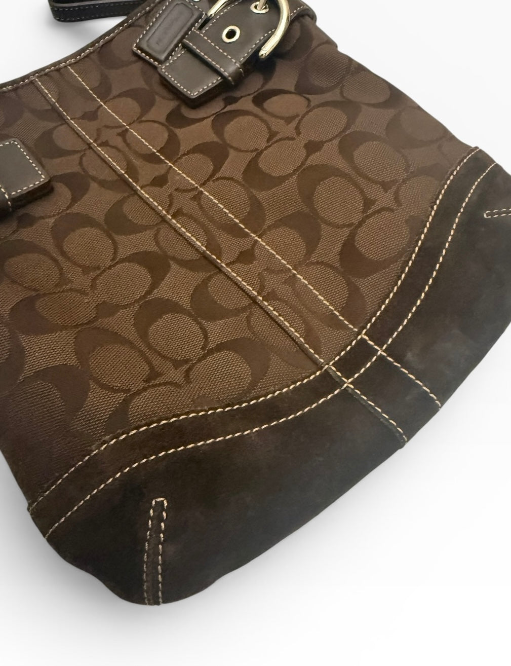 Coach Signature Buckle Duffle Bag