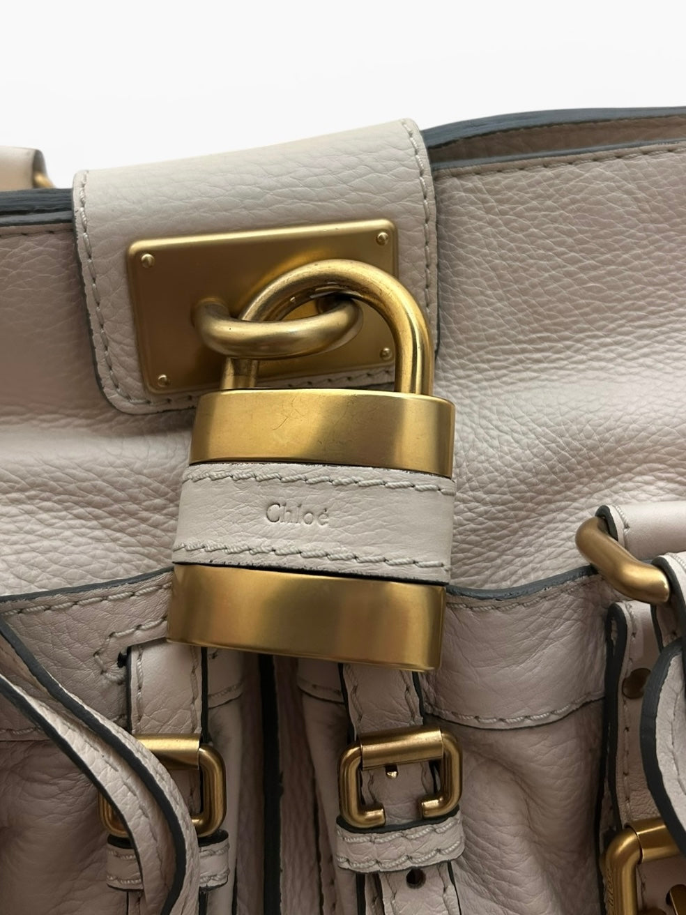 Chloe Paddington Buckle Shoulder Bag