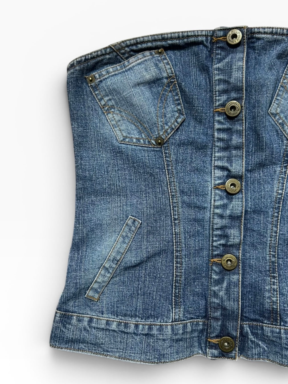 Dolce & Gabbana Denim Bustier