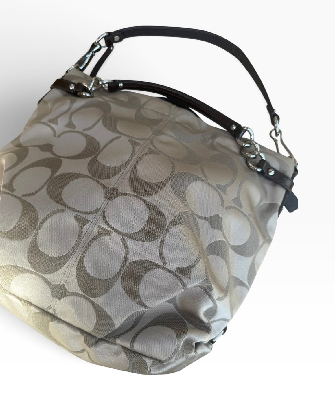 Coach Signature Sateen Large Brooke Bag D1182-F16619