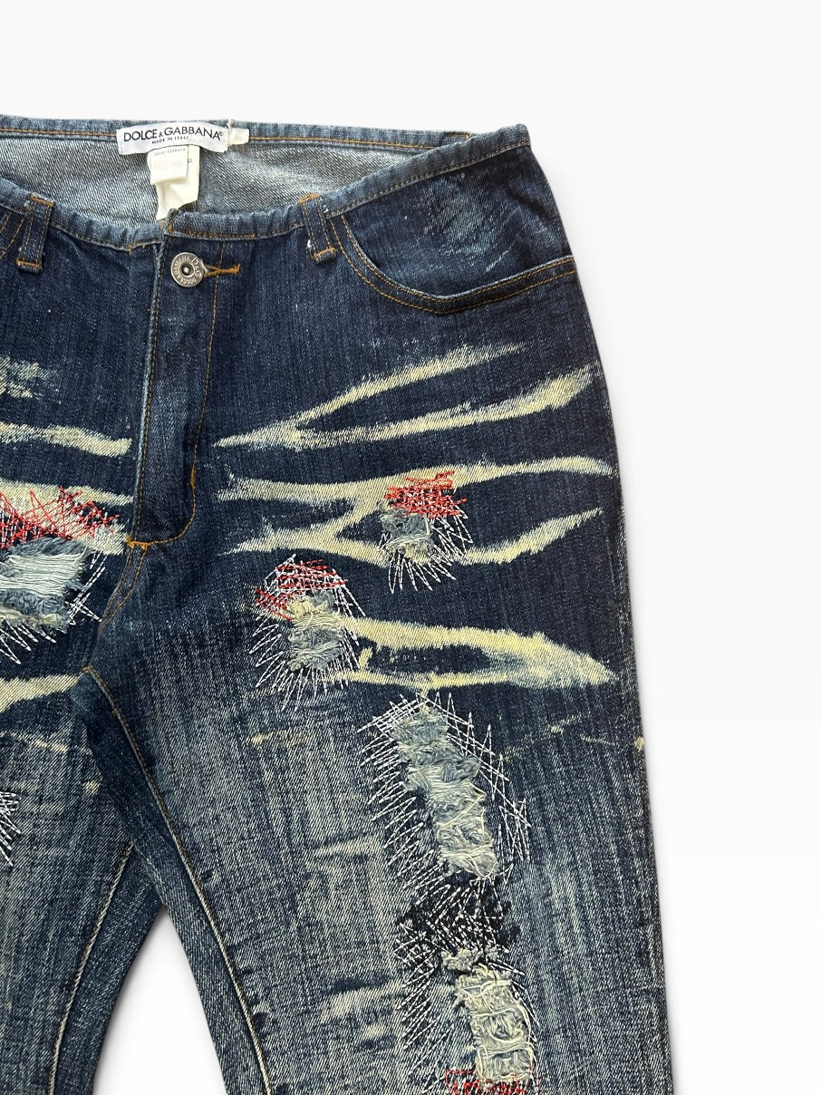 Dolce & Gabbana Distressed Jeans