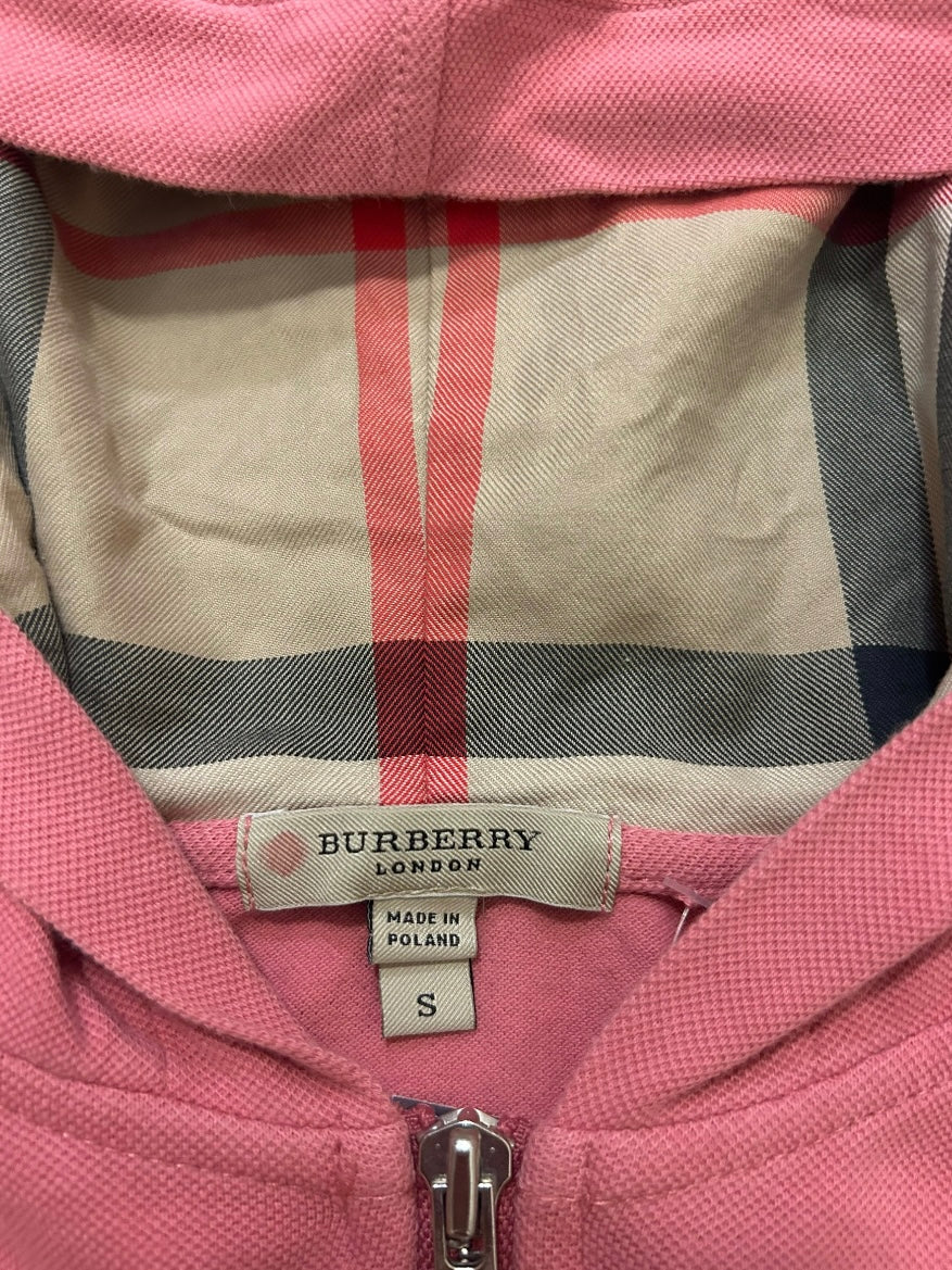 Burberry Baby Pink Zip Up