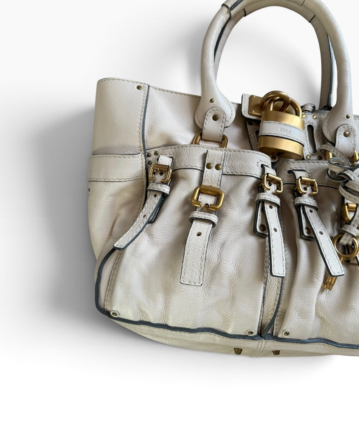 Chloe Paddington Buckle Shoulder Bag